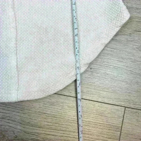 Free People White & Blue Button Top Size S - Picture 12 of 12